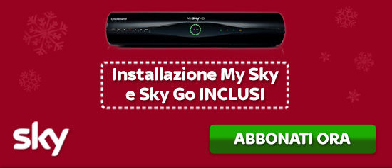 Installazione My Sky e Sky Go INCLUSI! ABBONATI ORA
